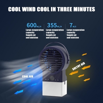 Przenośny klimatyzer klimator 3w1 programator [22180000661]